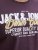 Jack & Jones Logo 2COL T-shirt Purple - Pólók - Nagyméretű pólók - 2XL-14XL
