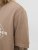 Jack & Jones Dover T-shirt Short Sleeve Brown - Pólók - Nagyméretű pólók - 2XL-14XL