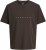 Jack & Jones STAR T-shirt Brown - Pólók - Nagyméretű pólók - 2XL-14XL