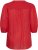 Kaffe Curve Karlia 3/4 Sleeve Blouse Red - Blúzok - 