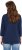 Ulla Popken Queens 3/4 Sleeve Graphic Tee Ink Blue - Mintás pólók nőknek - 