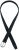 Ulla Popken Elastic Belt Black - Női övek - 
