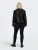Only Carmakoma Emmy Biker Jacket Black - Kožené bundy - 