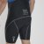 North Latitude Bike Shorts With Suspenders Black TALL - Sportruházat - Nagyméretű Sportruházat 2XL-10XL