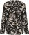 Kaffe Curve Mila Ami Blúz Fekete - Blúzok és tunikák - 
