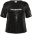 Kaffe Curve Mirana Sequin Blouse Black - Blúzok - 