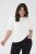 Kaffe Curve Mirana Sequin Blouse Chalk - Blúzok - 