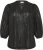 Kaffe Curve Luisa Blouse Black Deep - Blúzok - 