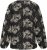 Kaffe Curve Kimmie Blouse Black Chalk Embroidery - Blúzok - 