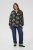 Kaffe Curve Kimmie Blouse Black Chalk Embroidery - Blúzok - 