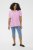 Kaffe Curve Dina Blouse Pink Frosting - Blúzok - 