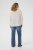 Kaffe Curve Lana Frill Blouse White - Blúzok - 