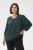 Kaffe Curve Pippi Blouse 3/4 Sleeve Magical Forest Green - Blúzok és tunikák - 