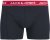 Jack & Jones Hector Solid Trunks 3-Pack Navy/Red/Grey - Boxeralsó - Boxeralsó 2XL-12XL
