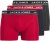 Jack & Jones Hector Solid Trunks 3-Pack Navy/Red/Grey - Boxeralsó - Boxeralsó 2XL-12XL