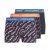 Jack & Jones Logo Trunks 3-Pack Navy Blazer - Alsónemű & Strandruhák - Nagyméretű Alsónemű 2XL-8XL