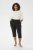 Kaffe Curve Jenna Capri Pants Black - Nadrágok - 