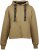 Nora Mikken GERTRUD Cropped Hoodie Camel - NŐI RUHÁZAT XS-XXL - 