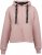 Nora Mikken GERTRUD Cropped Hoodie Pink - Pulóverek & kapucnis pulóverek - 