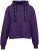 Nora Mikken GERTRUD Cropped Hoodie Purple - NŐI RUHÁZAT XS-XXL - 