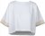 Nora Mikken AGNES Crop Top White - Pólók - 