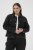 Kaffe Curve Brenn Twill Jacket Washed Black - Farmerkabátok - 