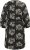 Kaffe Curve Kimmie Dress Black Chalk Embroidery - Midi ruhák - 