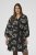 Kaffe Curve Kimmie Dress Black Chalk Embroidery - Midi ruhák - 