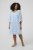 Kaffe Curve Lucy Dress Nantucket Breeze Blue - Midi ruhák - 