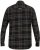 D555 Destin Checked Long Sleeve Shirt Black/Tan Check - Hosszú ujjú ingek - 