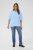 Kaffe Curve Minia Pullover Powder Blue Melange - Kötött pulóverek - 