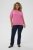 Kaffe Curve Minia Pullover Pink Power Melange - Kötött pulóverek - 