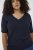 Kaffe Curve Leani Knitted Pullover Midnight Marine - Kötött pulóverek - 
