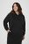 Kaffe Curve Annita Sweatshirt Black - Kapucnis pulóverek - 