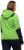 Ulla Popken Contrast Inserts Sweater Knit Hoodie Light Green - Bluzy & bluzy z kapturem - 