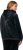 Ulla Popken Tulip Line Print Velour Zip Hoodie Black - Bluzy & bluzy z kapturem - 