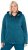 Ulla Popken Sweater Knit Fleece Hoodie Dark Petrol - Bluzy & bluzy z kapturem - 