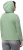 Ulla Popken Drawstring Hem Zip-Up Hoodie Light Green - Bluzy & bluzy z kapturem - 