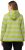 Ulla Popken Mixed Stripe Long Sleeve Hoodie Apple Green - Bluzy & bluzy z kapturem - 