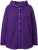 Ulla Popken Cable Knit Long Sleeve Hoodie Deep Violet - Bluzy & bluzy z kapturem - 