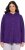 Ulla Popken Cable Knit Long Sleeve Hoodie Deep Violet - Bluzy & bluzy z kapturem - 