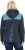 Ulla Popken Waffle Pique Contrast Color Hoodie Navy - Bluzy & bluzy z kapturem - 