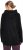 Ulla Popken Fleece Sweatshirt Hoodie Black - Bluzy & bluzy z kapturem - 