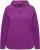 Ulla Popken Fleece Sweatshirt Hoodie Aubergine - Bluzy & bluzy z kapturem - 