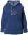 Ulla Popken Perfect Flow Embroidered Hoodie Indigo Denim - Bluzy & bluzy z kapturem - 