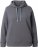 Ulla Popken Relaxed Fit Long Sleeve Hoodie Graphite Grey - Bluzy & bluzy z kapturem - 