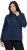 Ulla Popken Relaxed Fit Long Sleeve Hoodie Navy - Bluzy & bluzy z kapturem - 