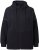 Ulla Popken Mix Fabric Reflective Trim Zip Hoodie Black - Bluzy & bluzy z kapturem - 