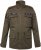 JP1880 Field Jacket with Badges Vintage Look TALL Moss Green - TALL kabátok - 