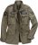JP1880 Field Jacket with Badges Vintage Look TALL Moss Green - TALL kabátok - 